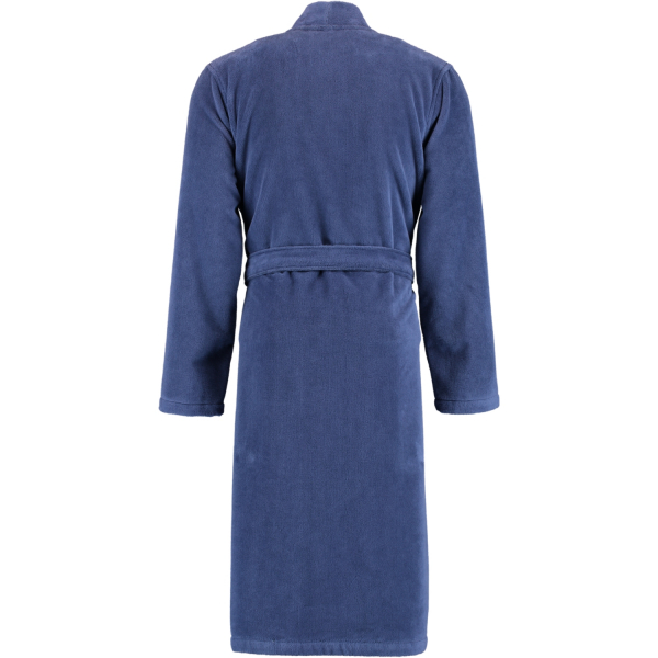 Cawö Home - Herren Bademantel Kimono 823 - Farbe: blau - 11 M